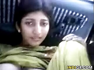 Indian Woman Shows Her Fur covered Pussy For A Free Ride